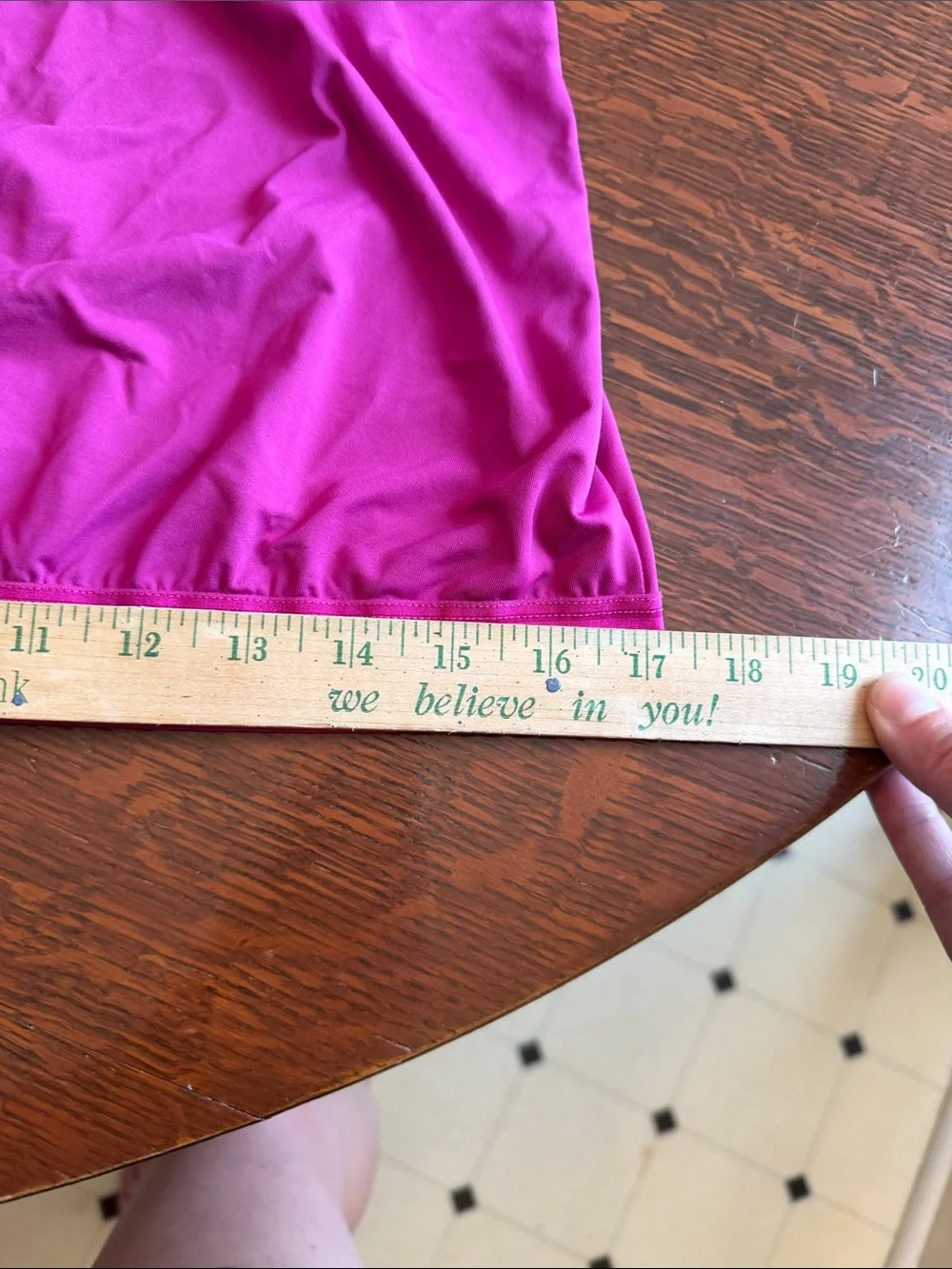 Athleta Magenta Racerback Tankini size 34D/DD purple magenta cross back